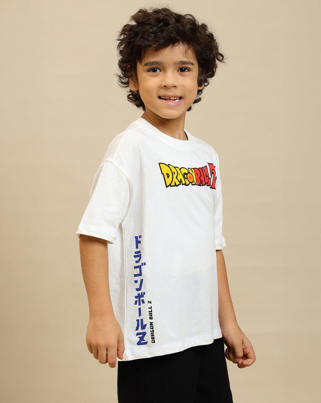 GOKU Printed Oversized Tshirt For Boys