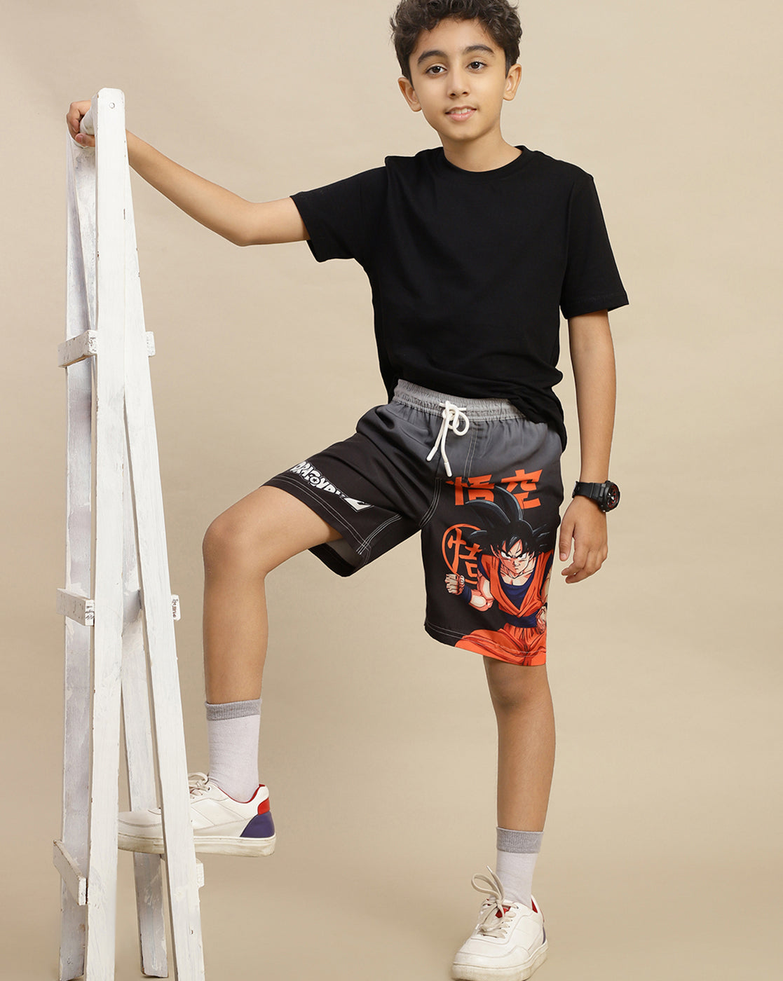 Dragon Ball Z Printed Swim board Shorts For Boys