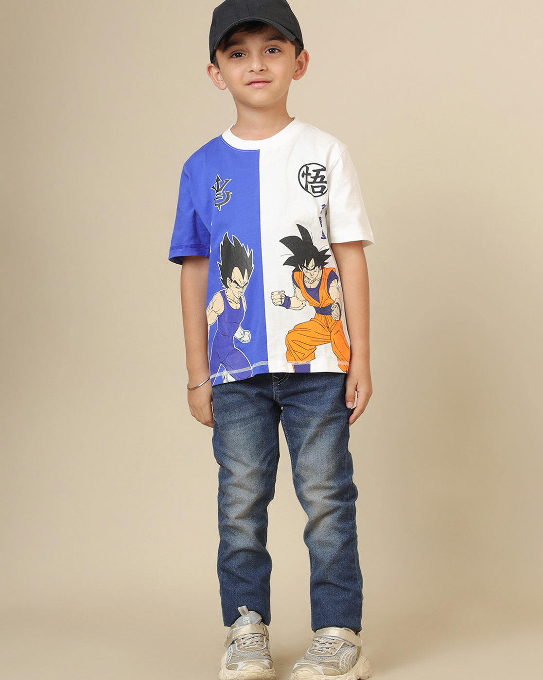 Dragon Ball Z Printed Regular Fit Tshirt For Boys