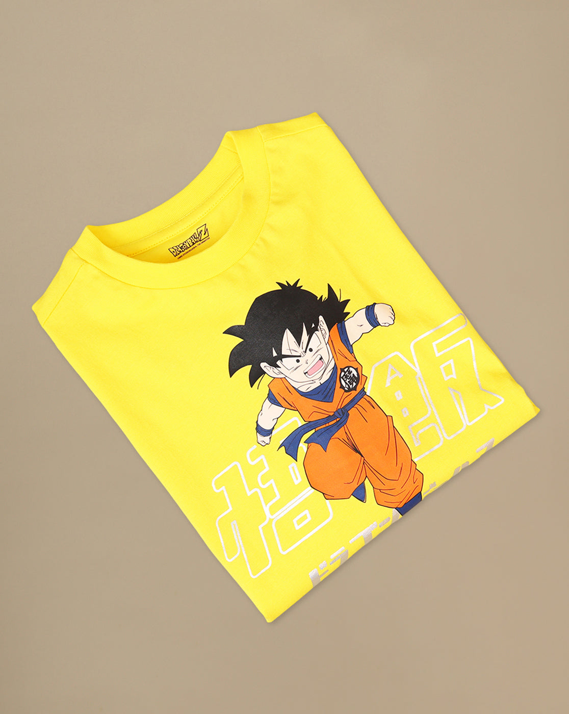 Dragon Ball Z Printed Oversized Tshirt For Boys
