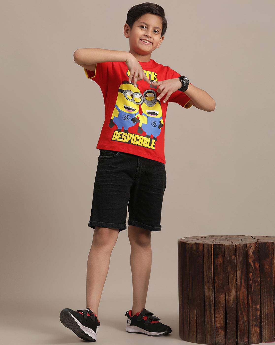 Minions Regular Fit Tshirt For Boys