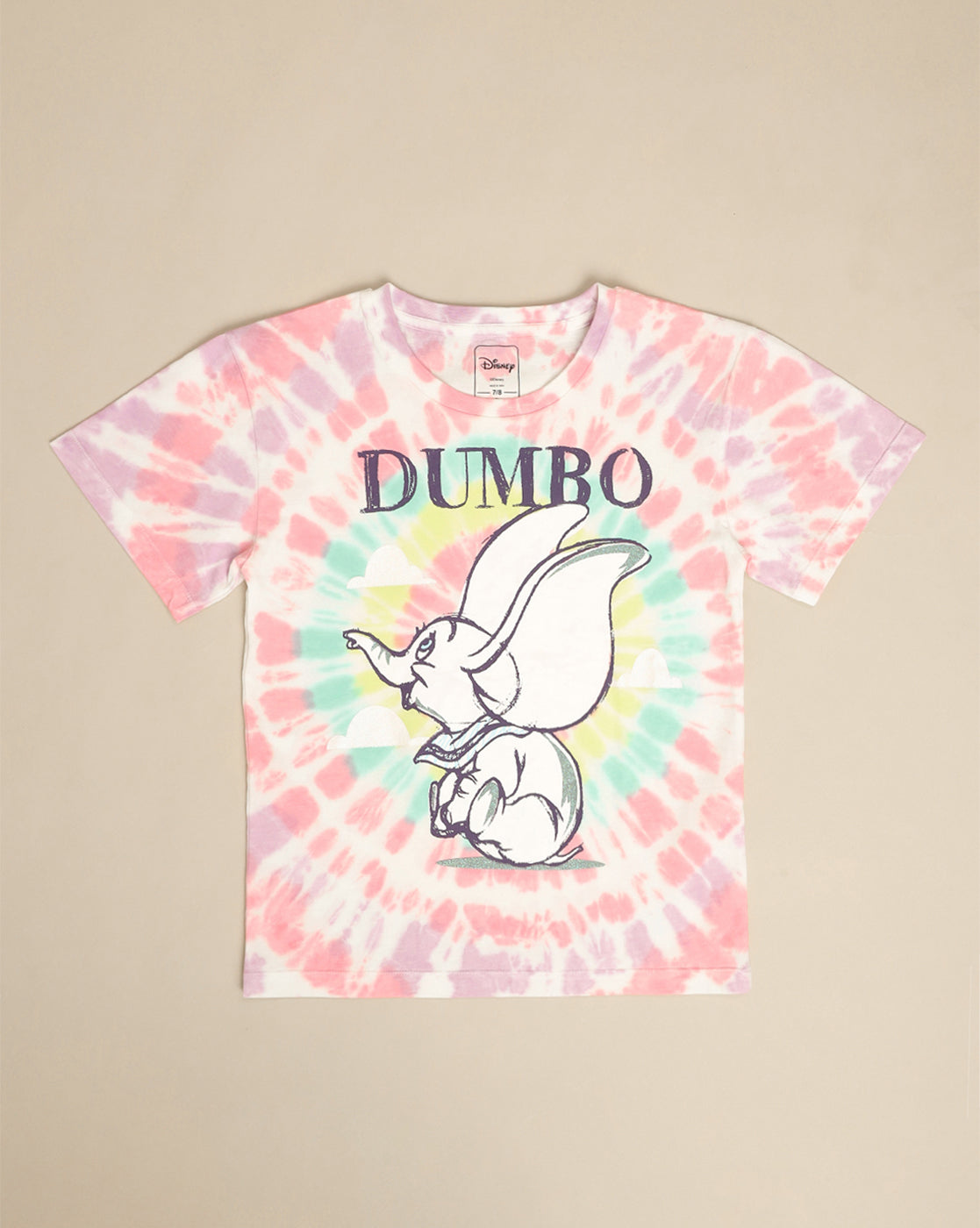 Dumbo Printed Oversized Tshirt For Girls