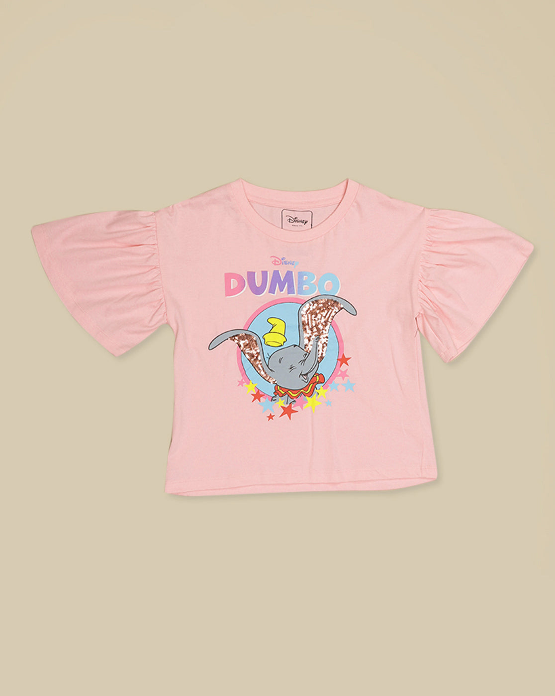 Dumbo Printed Relaxed Fit Tshirt For Girls