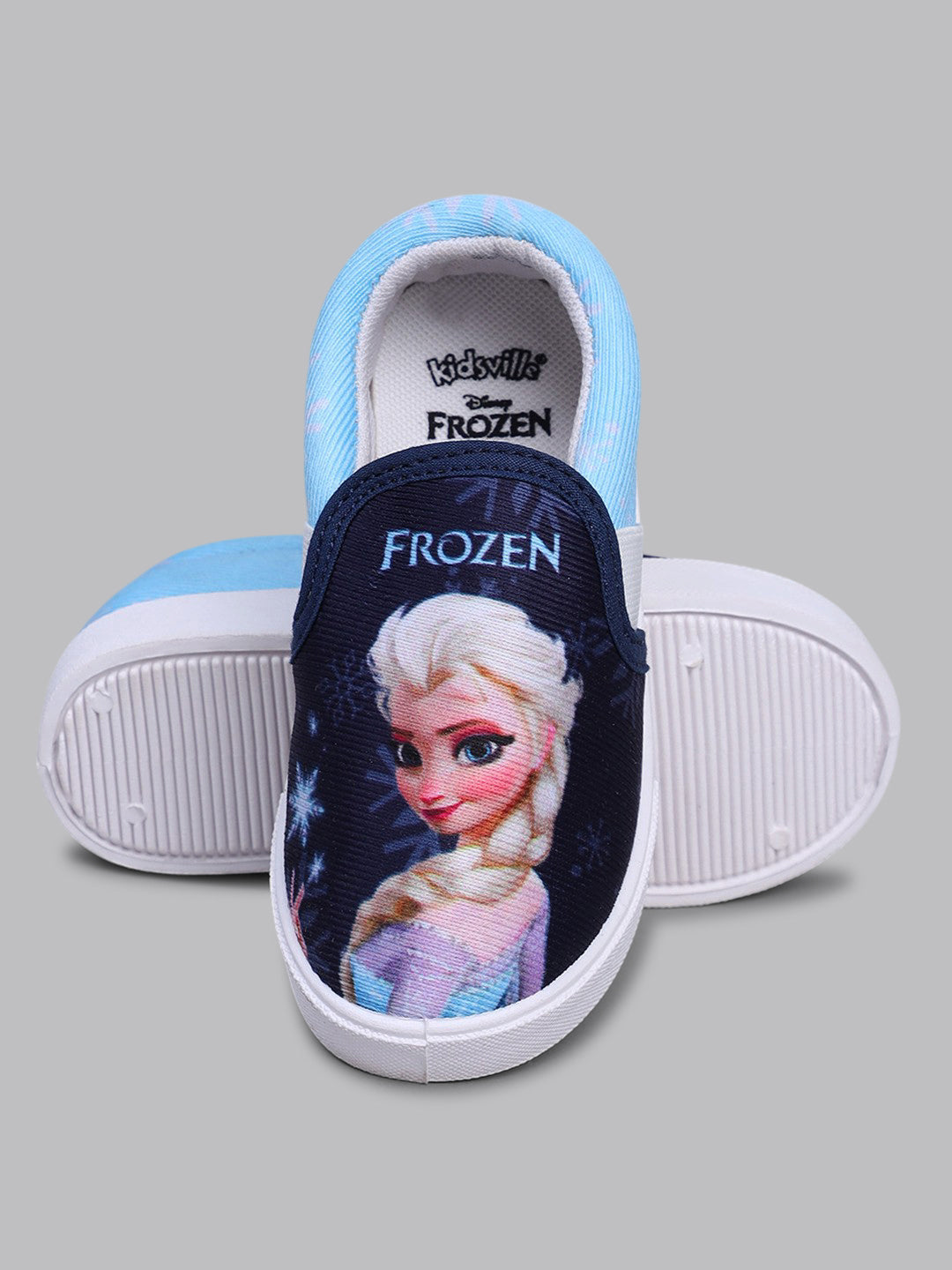 Frozen Printed Canvas Shoes For Kids Girls