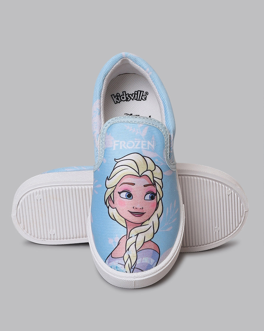 Frozen Printed Canvas Shoes For Kids Girls