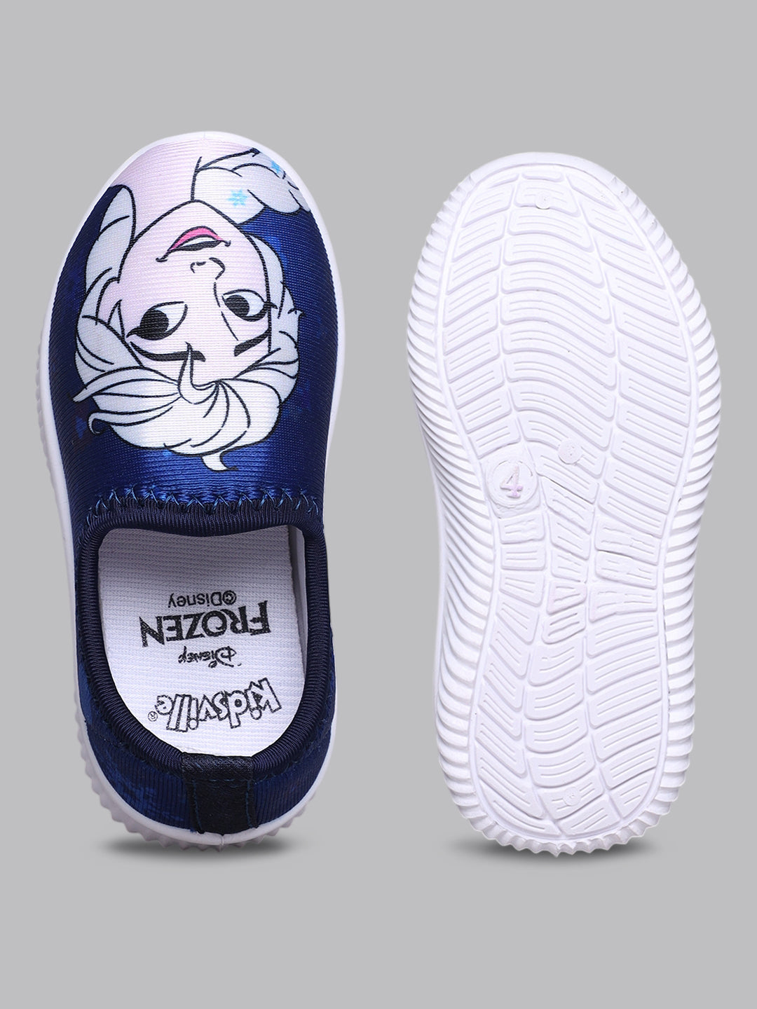 Frozen Printed Canvas Shoes For Kids Girls