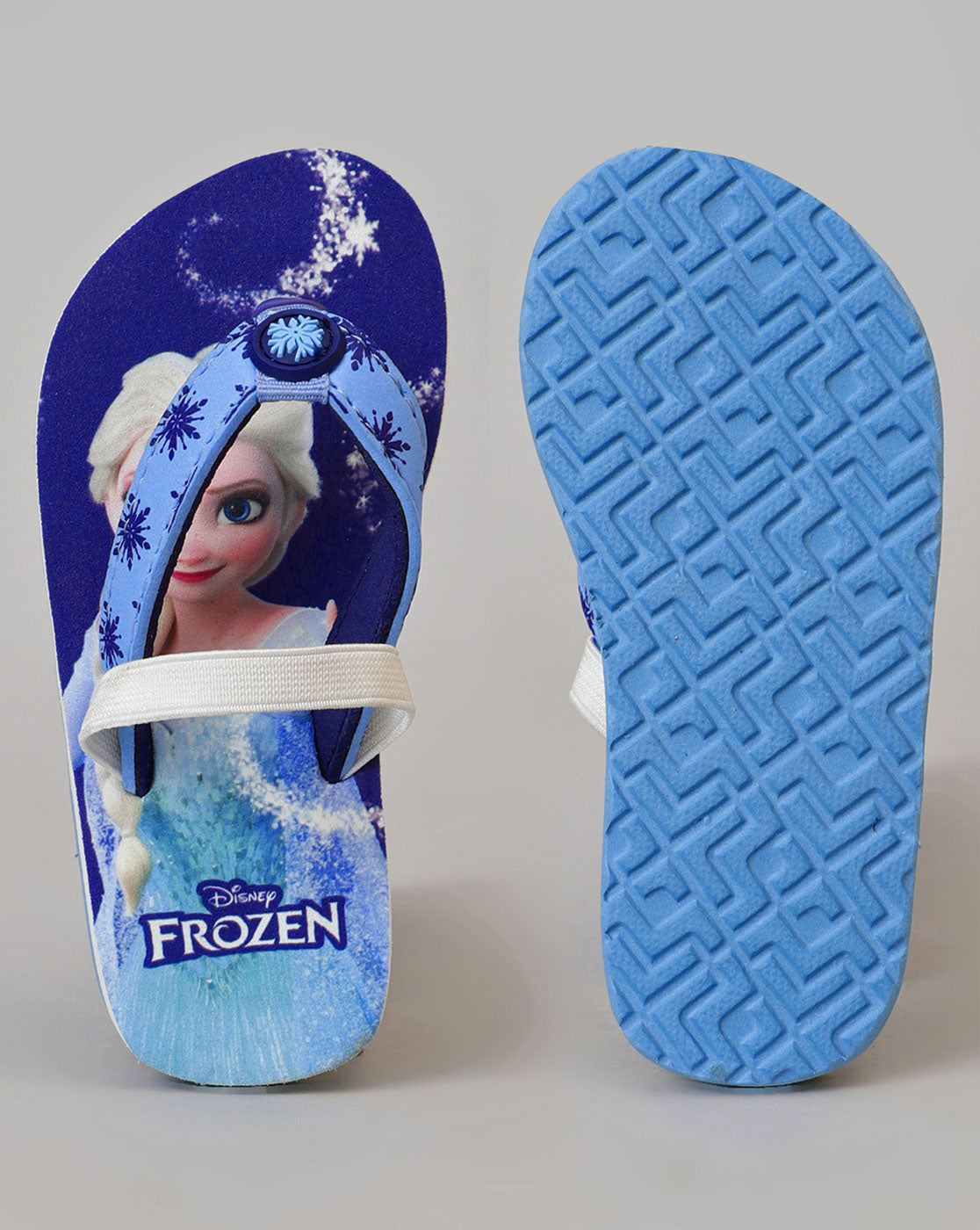 Frozen Printed Flip-Flops For Kids Girls