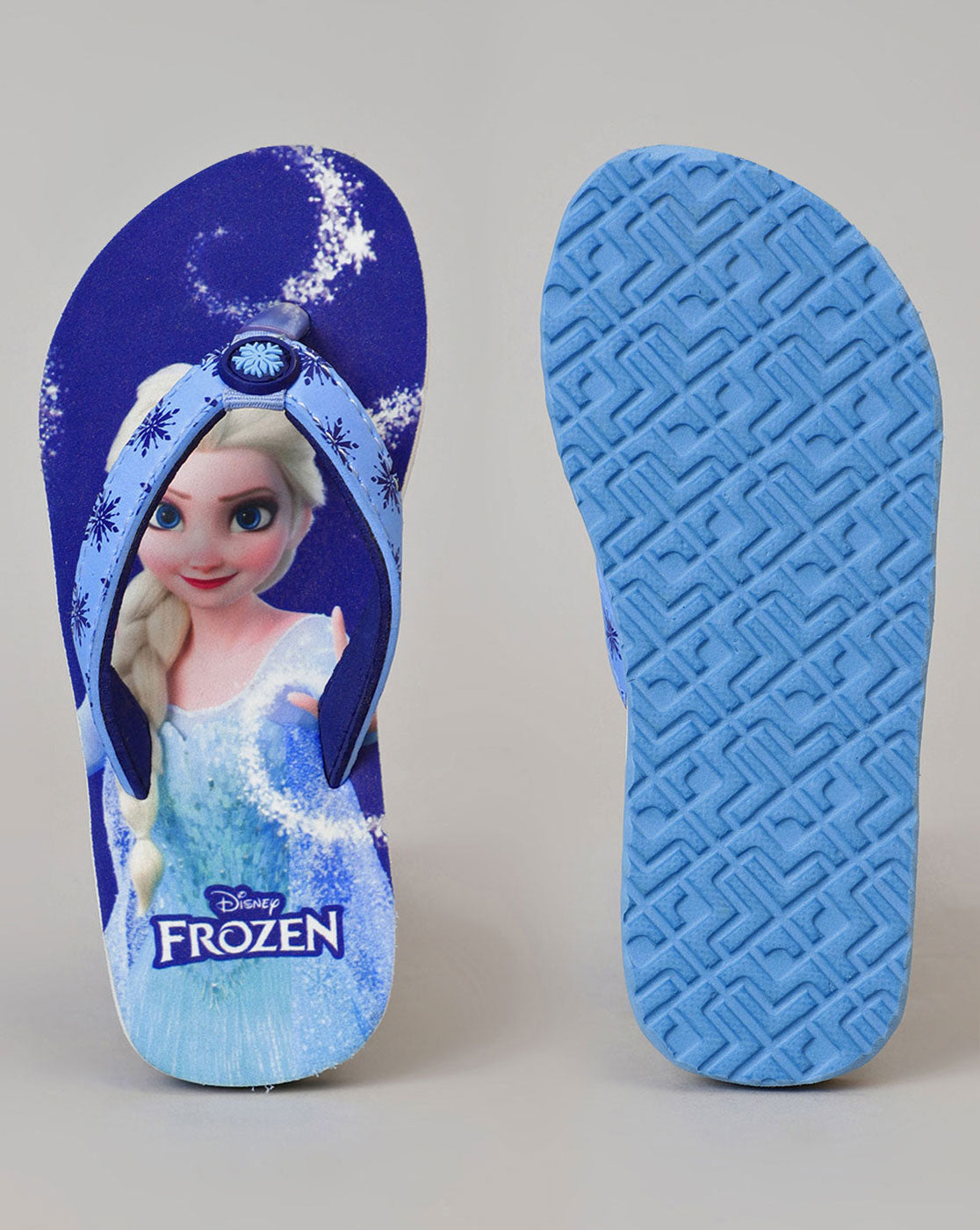 Frozen Printed Flip-Flops For Kids Girls