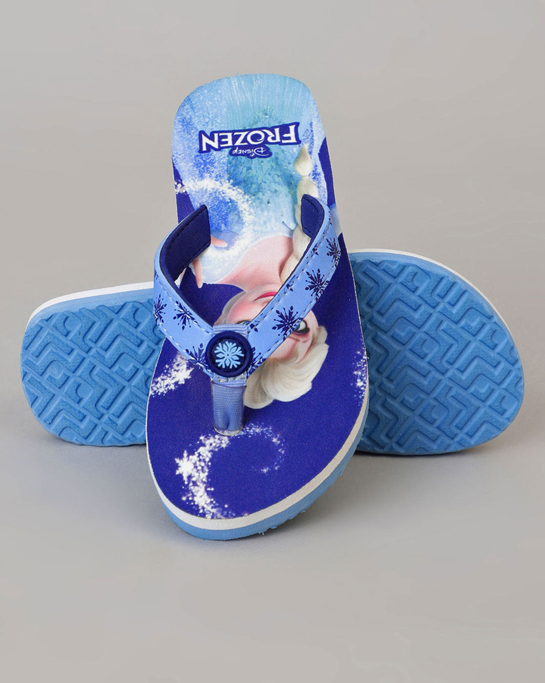 Frozen Printed Flip-Flops For Kids Girls