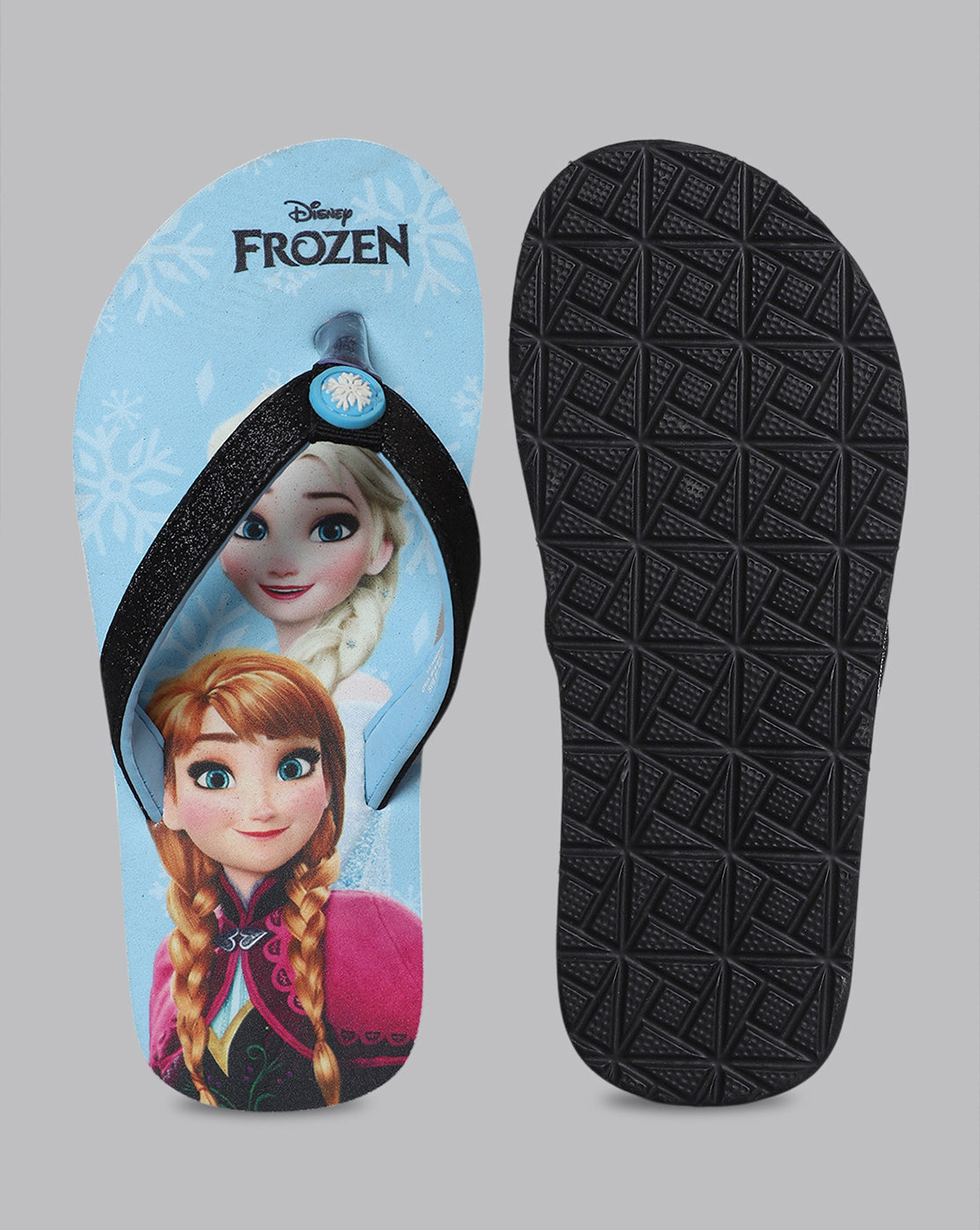 Frozen Printed Flip-Flops For Kids Girls