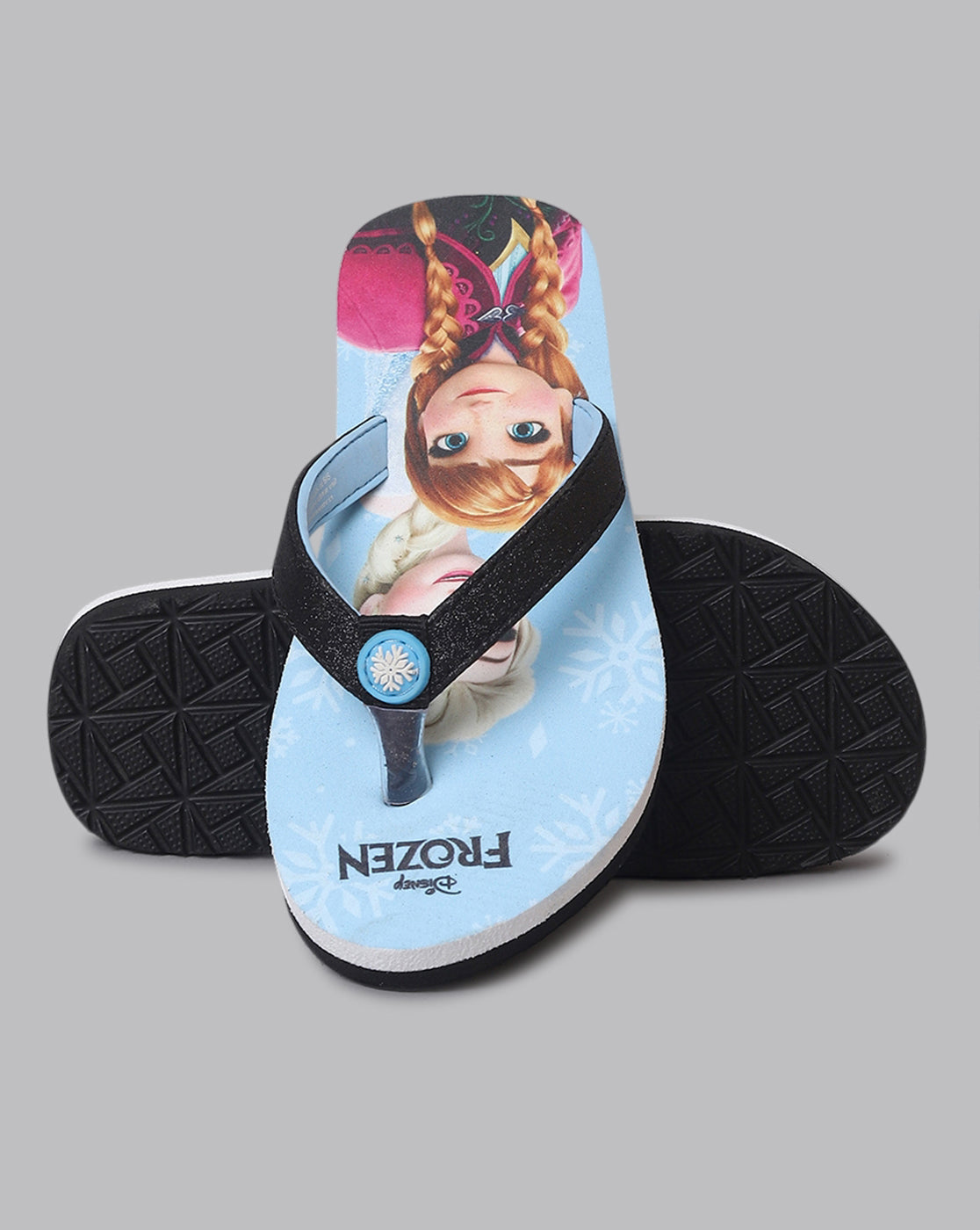 Frozen Printed Flip-Flops For Kids Girls