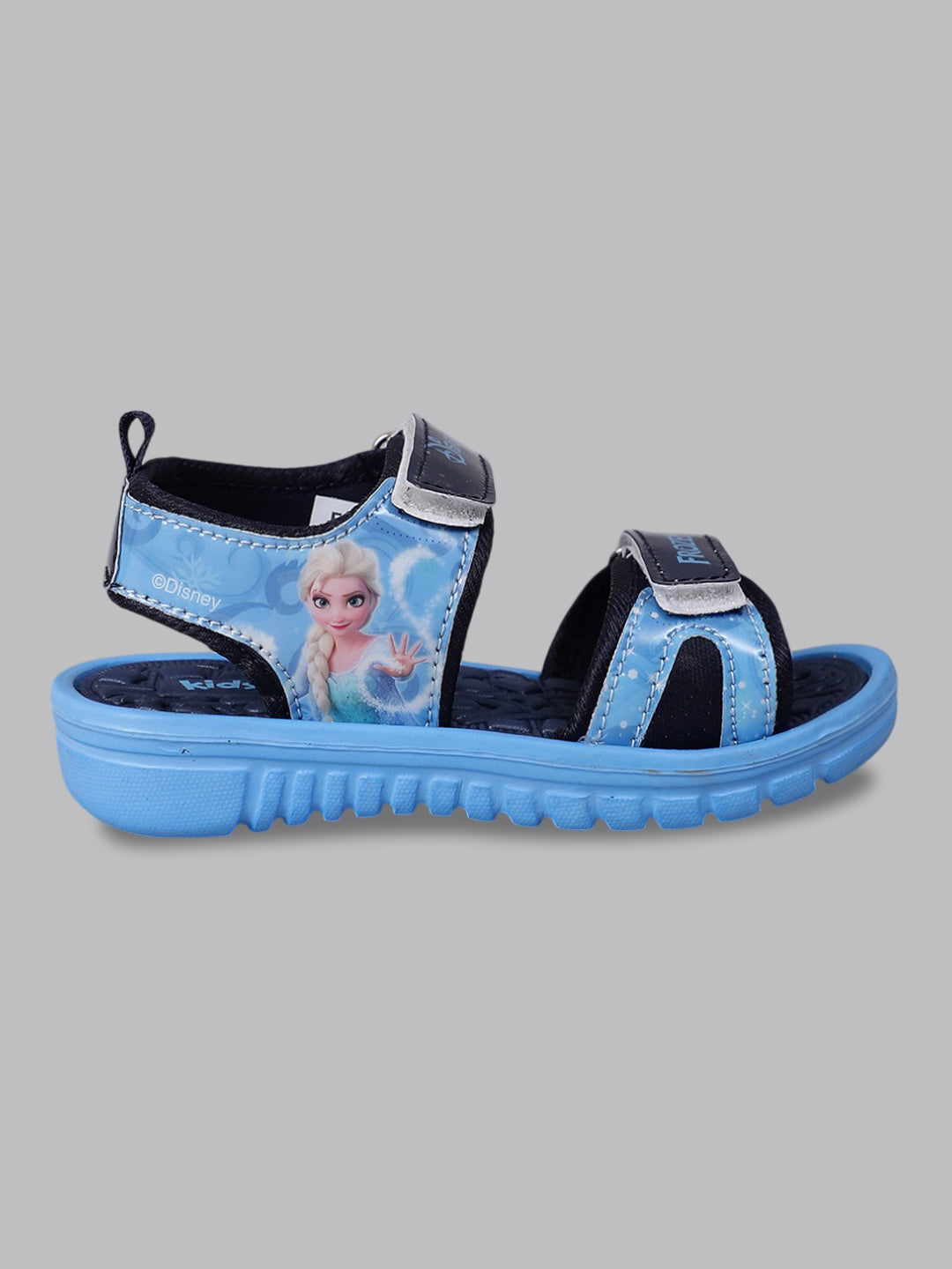 Kids Girls Frozen Printed Sky Blue Sandals