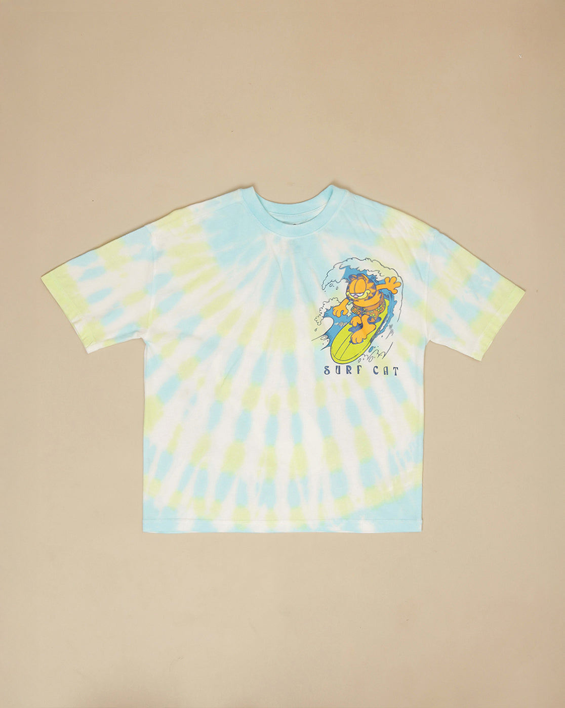Garfield Printed Regular Fit Tshirt For Boys