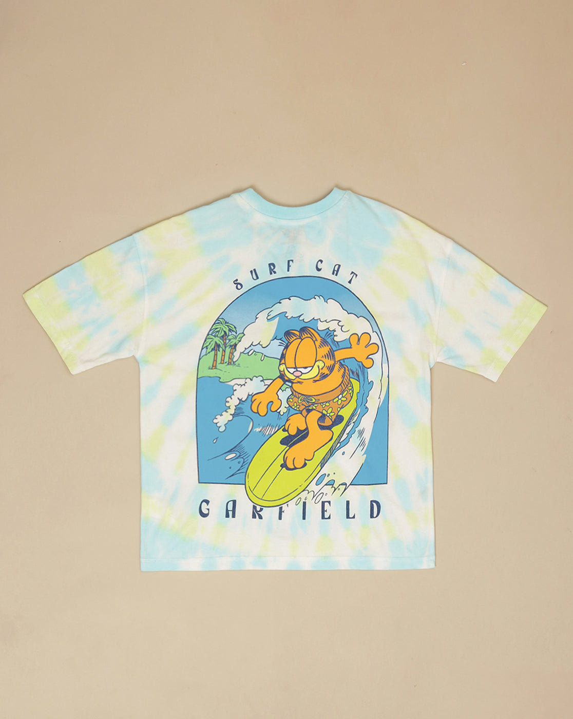 Garfield Printed Regular Fit Tshirt For Boys