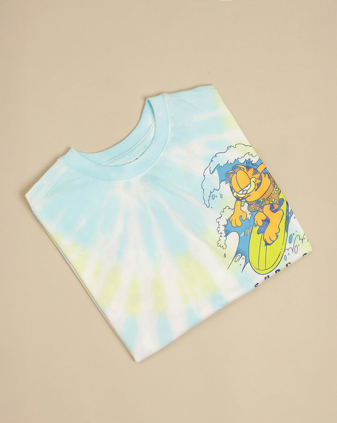 Garfield Printed Regular Fit Tshirt For Boys