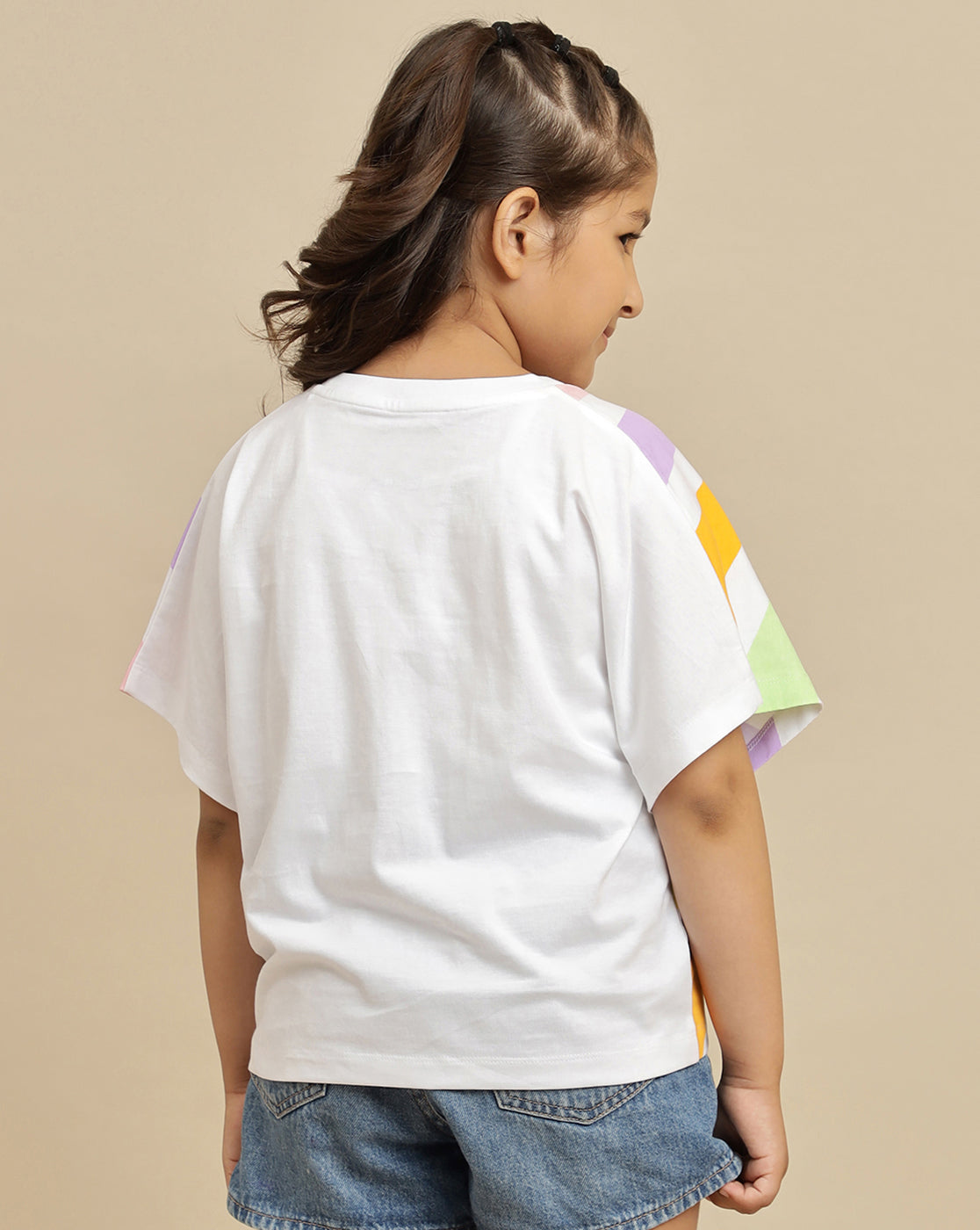 Garfield Printed Oversized Tshirt For Girls