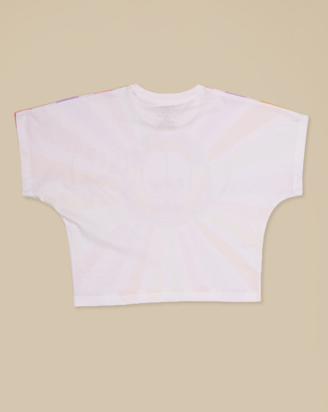 Garfield Printed Oversized Tshirt For Girls
