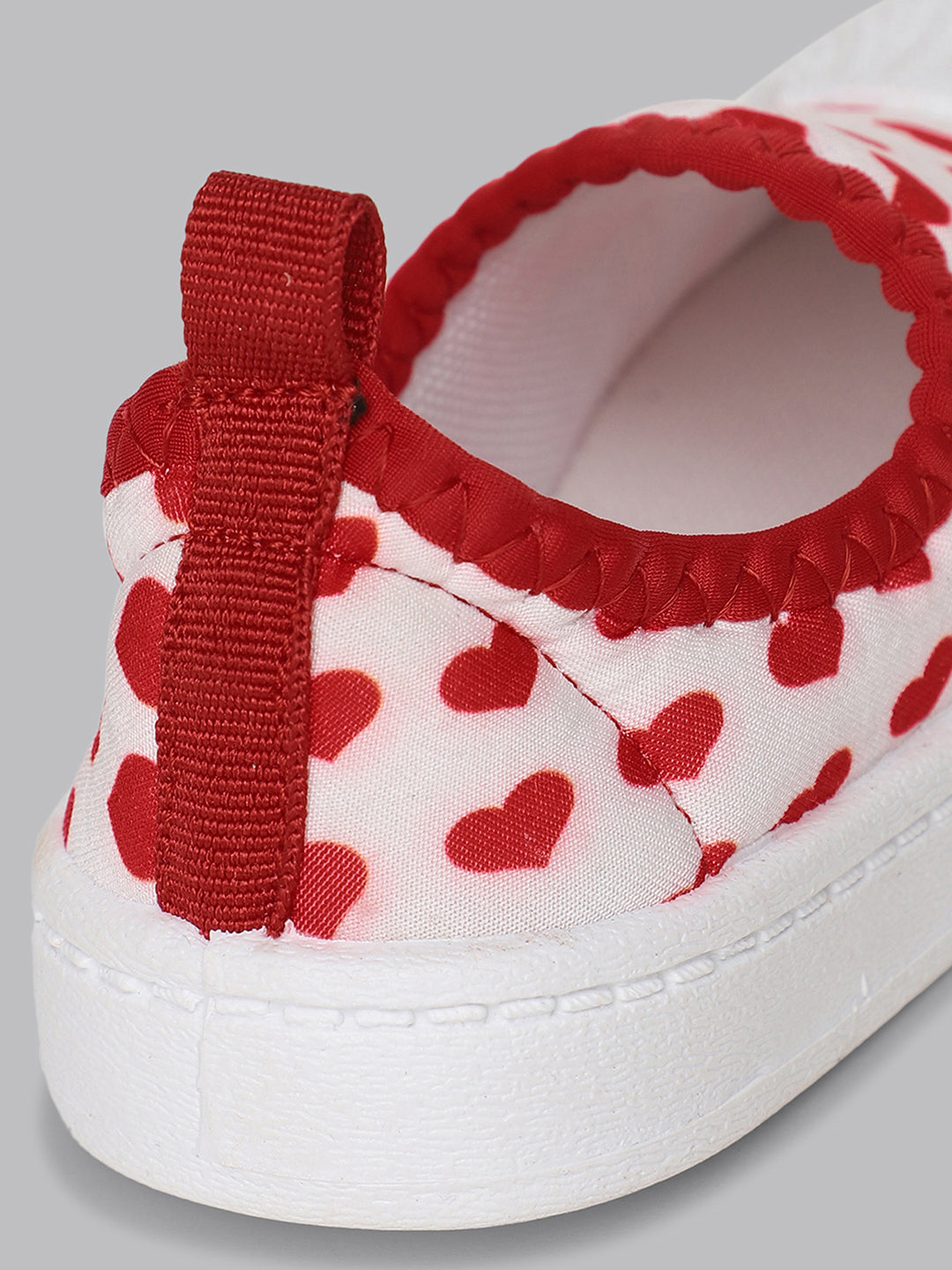 Kids Girls Hello Kitty Printed Red Shoes