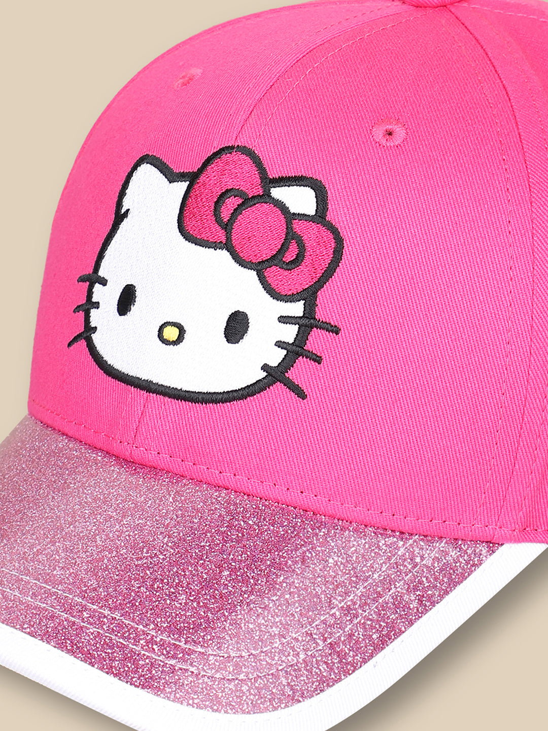 Hello Kitty Printed Cap For Girls