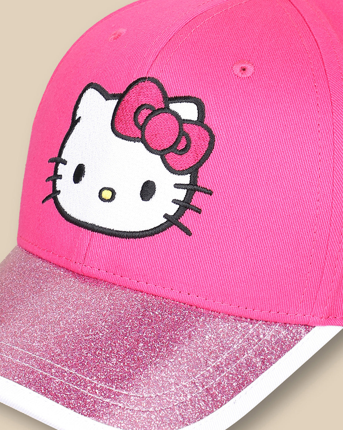 Hello Kitty Printed Baseball Cap For Girls