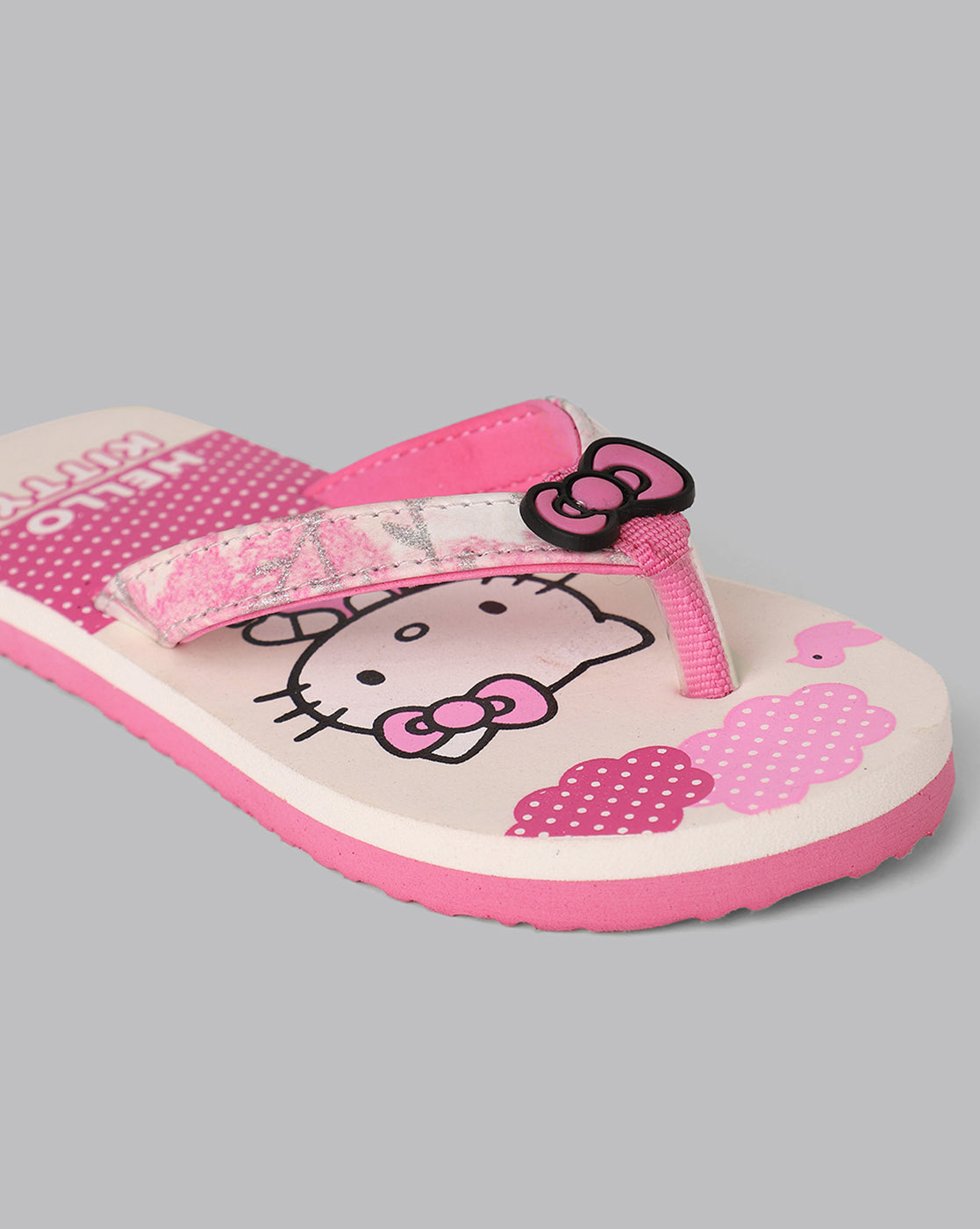 Hello Kitty Pink Flip-Flops Kids Girls