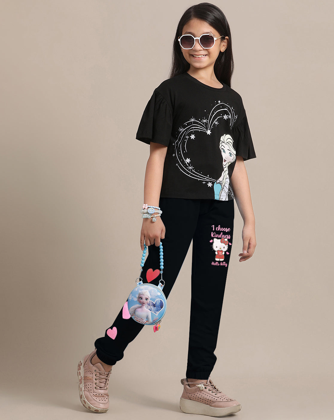 Hello Kitty Printed Regular Fit Jogger For Girls