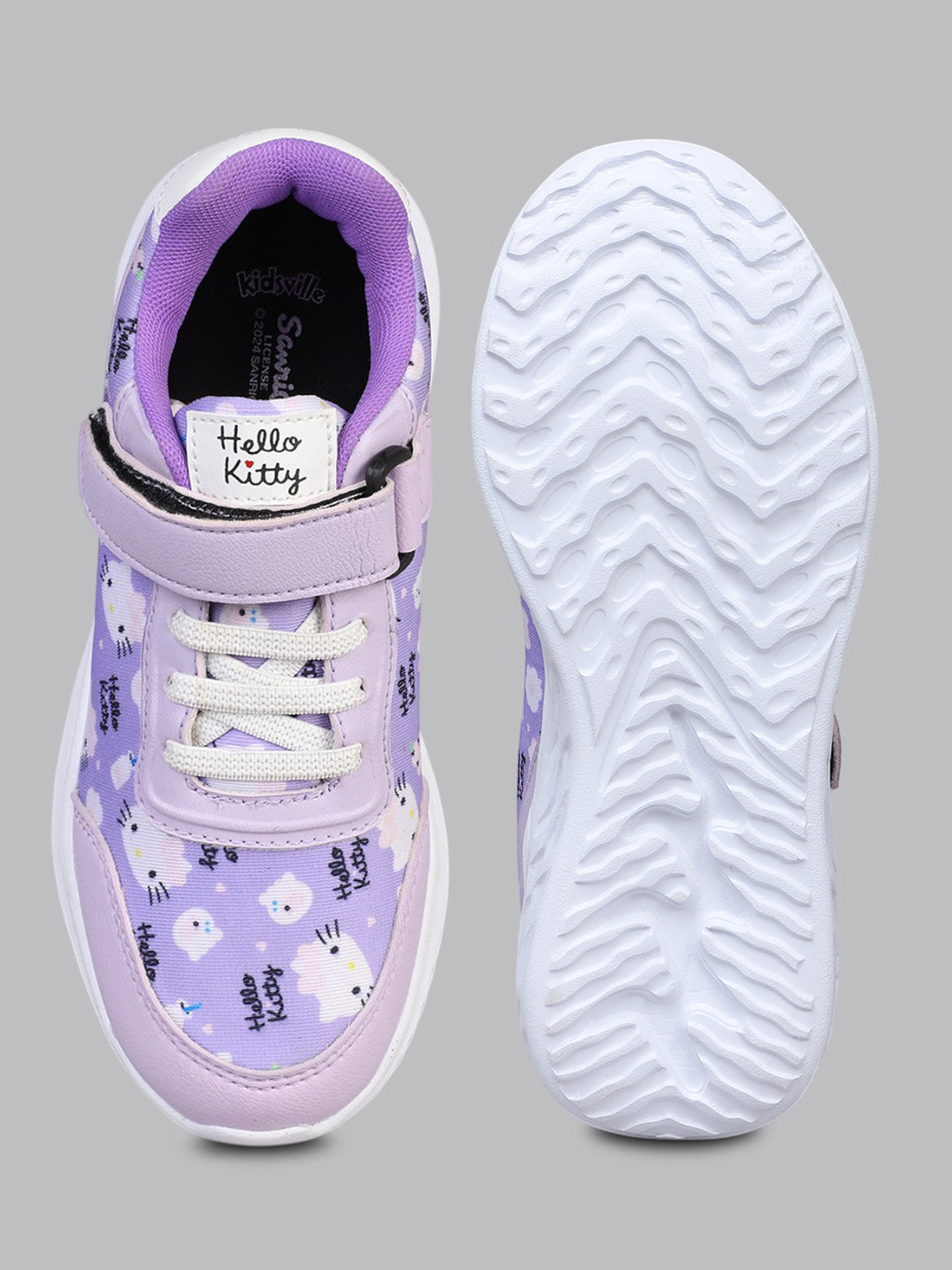 Hello Kitty Printed Sport Shoes For Kids Girls