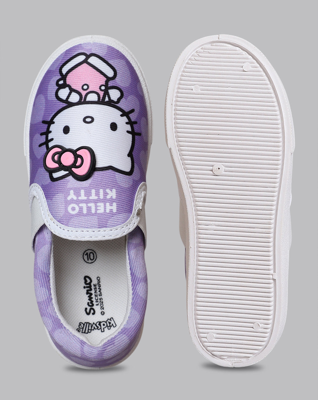 Hello Kitty Printed Canvas Shoes For Kids Girls