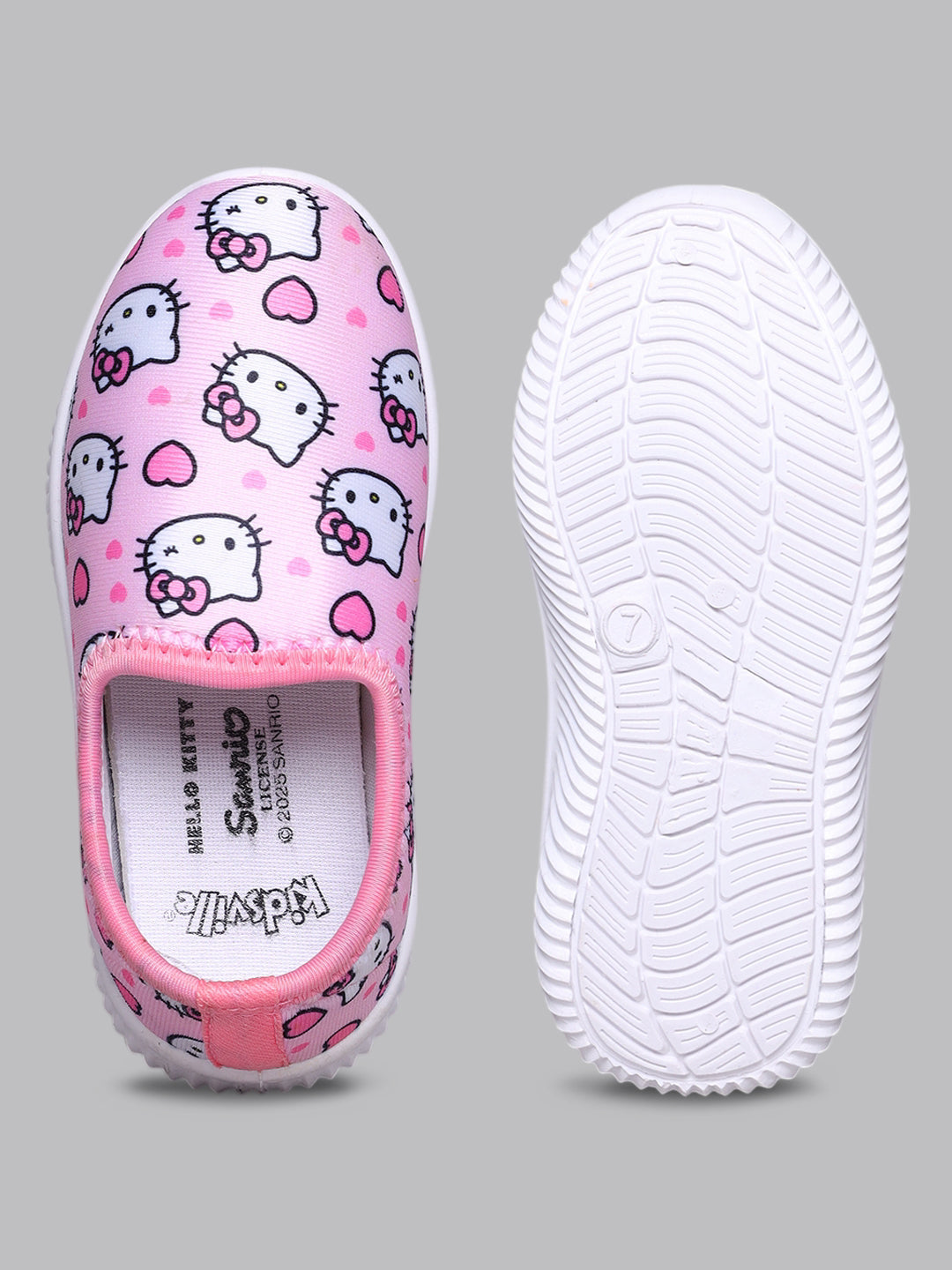 Hello Kitty Printed Canvas Shoes For Kids Girls