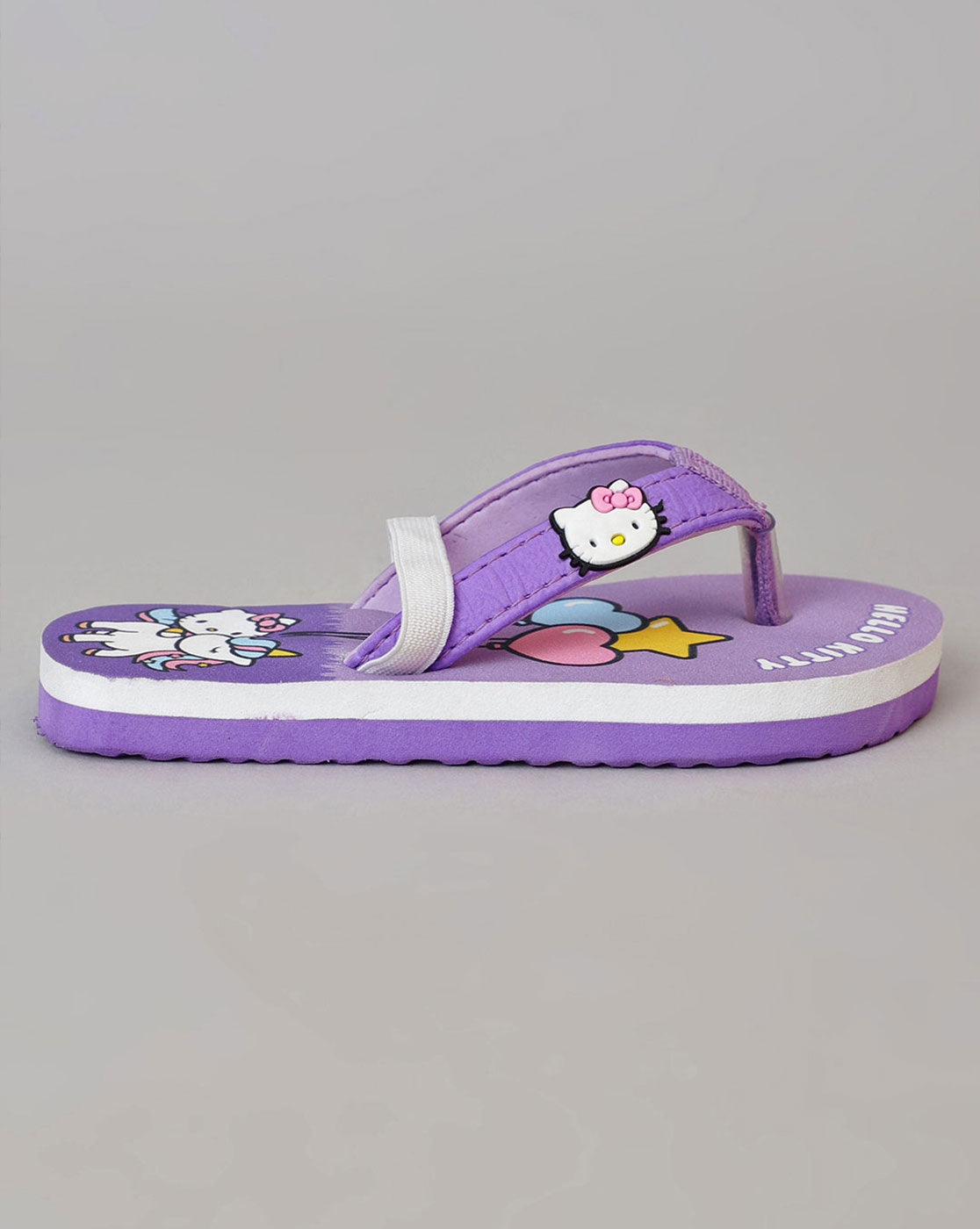 Hello Kitty Printed Flip-Flops For Kids Girls