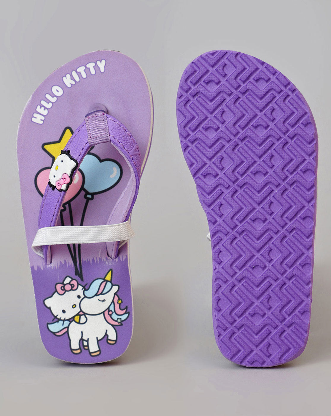 Hello Kitty Printed Flip-Flops For Kids Girls