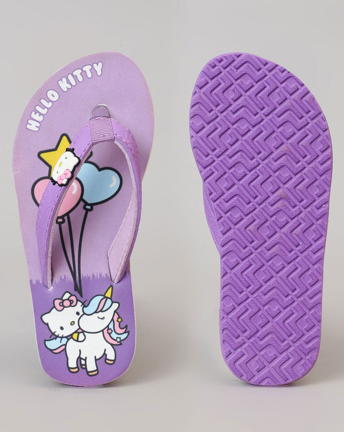 Hello Kitty Printed Flip-Flops For Kids Girls