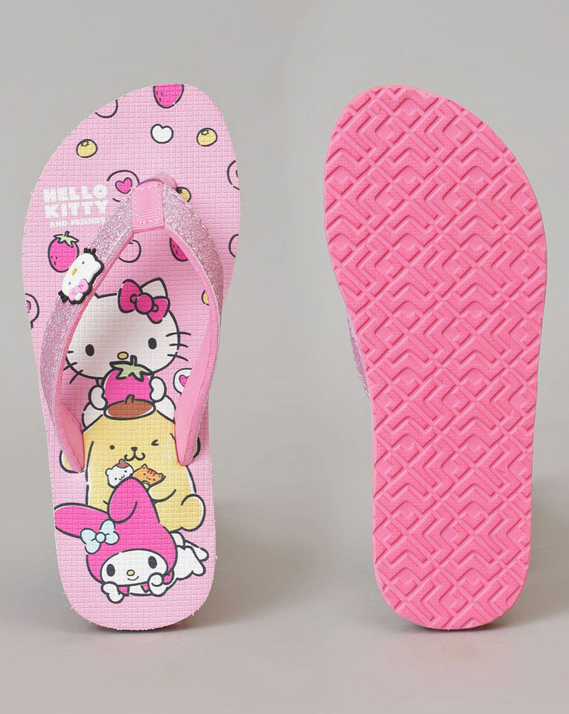Hello Kitty Printed Flip-Flops For Kids Girls