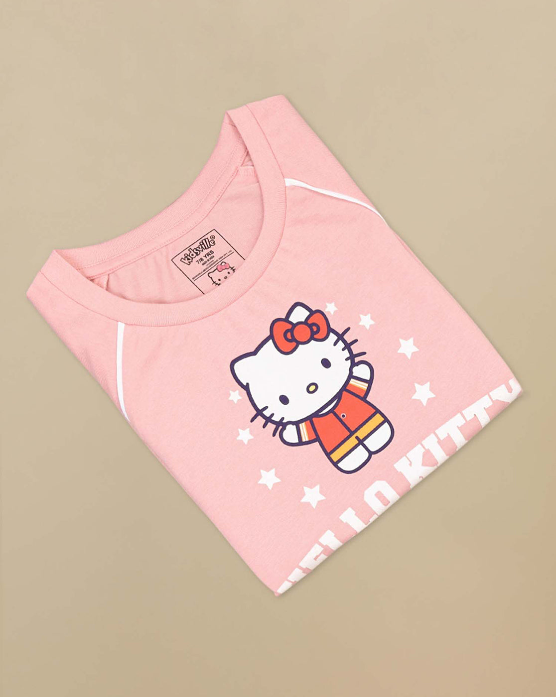 Hello Kitty Printed Oversized Tshirt For Girls