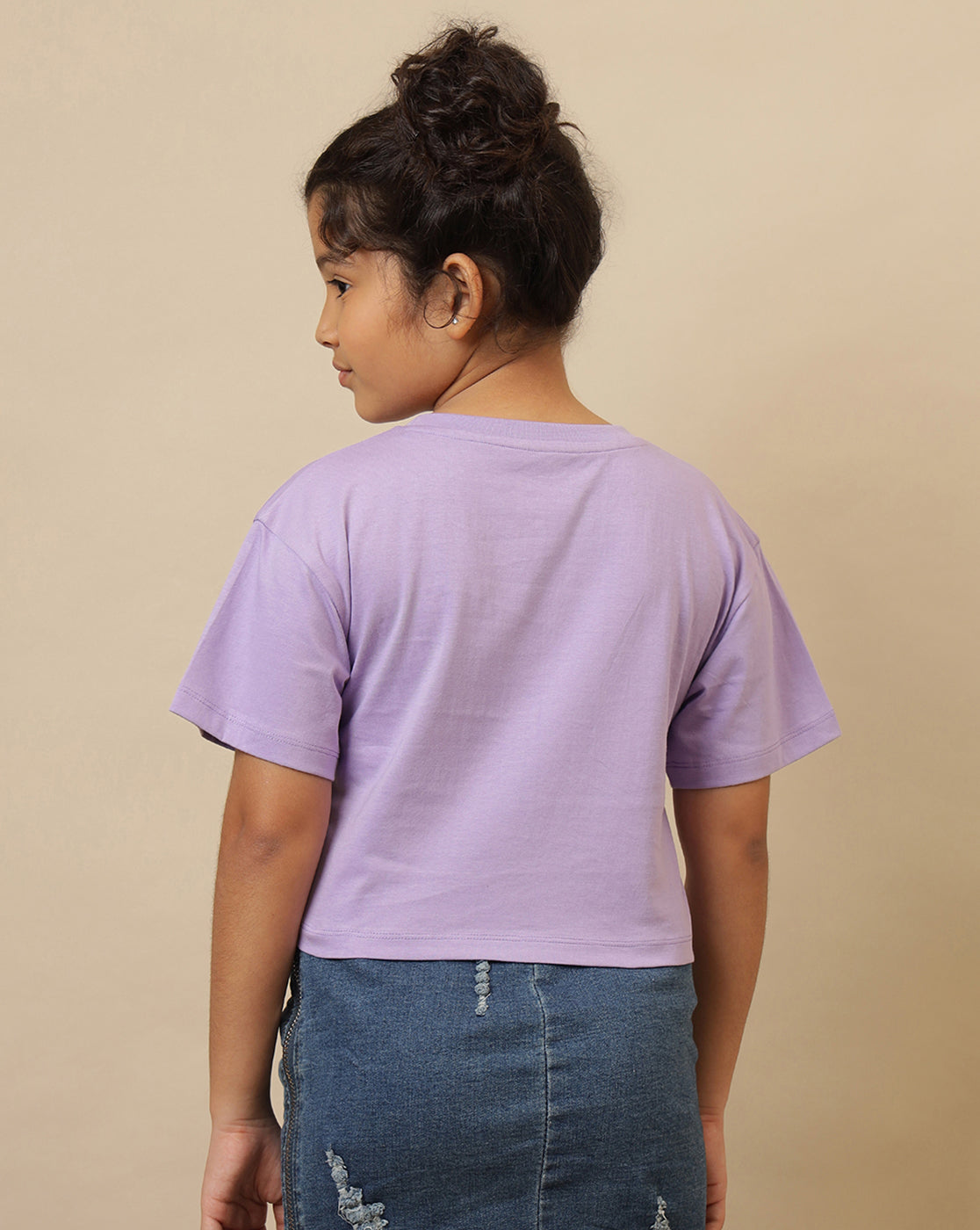 Hello Kitty Printed Boxy Fit Tshirt For Girls