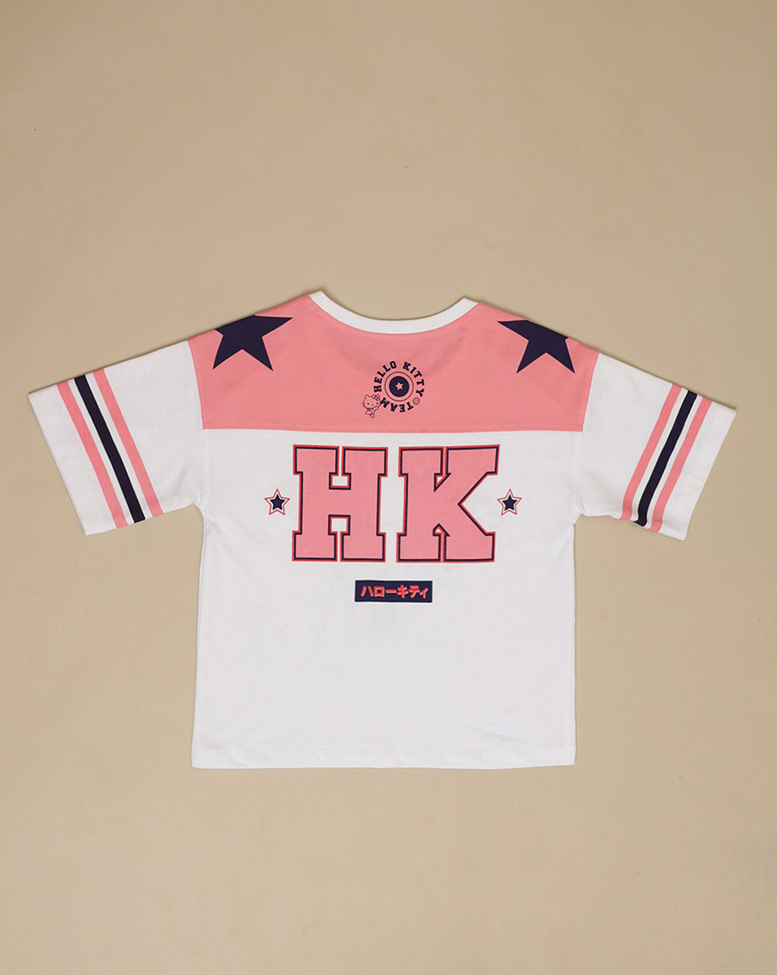 Hello Kitty Printed Oversized Fit Tshirt For Girls