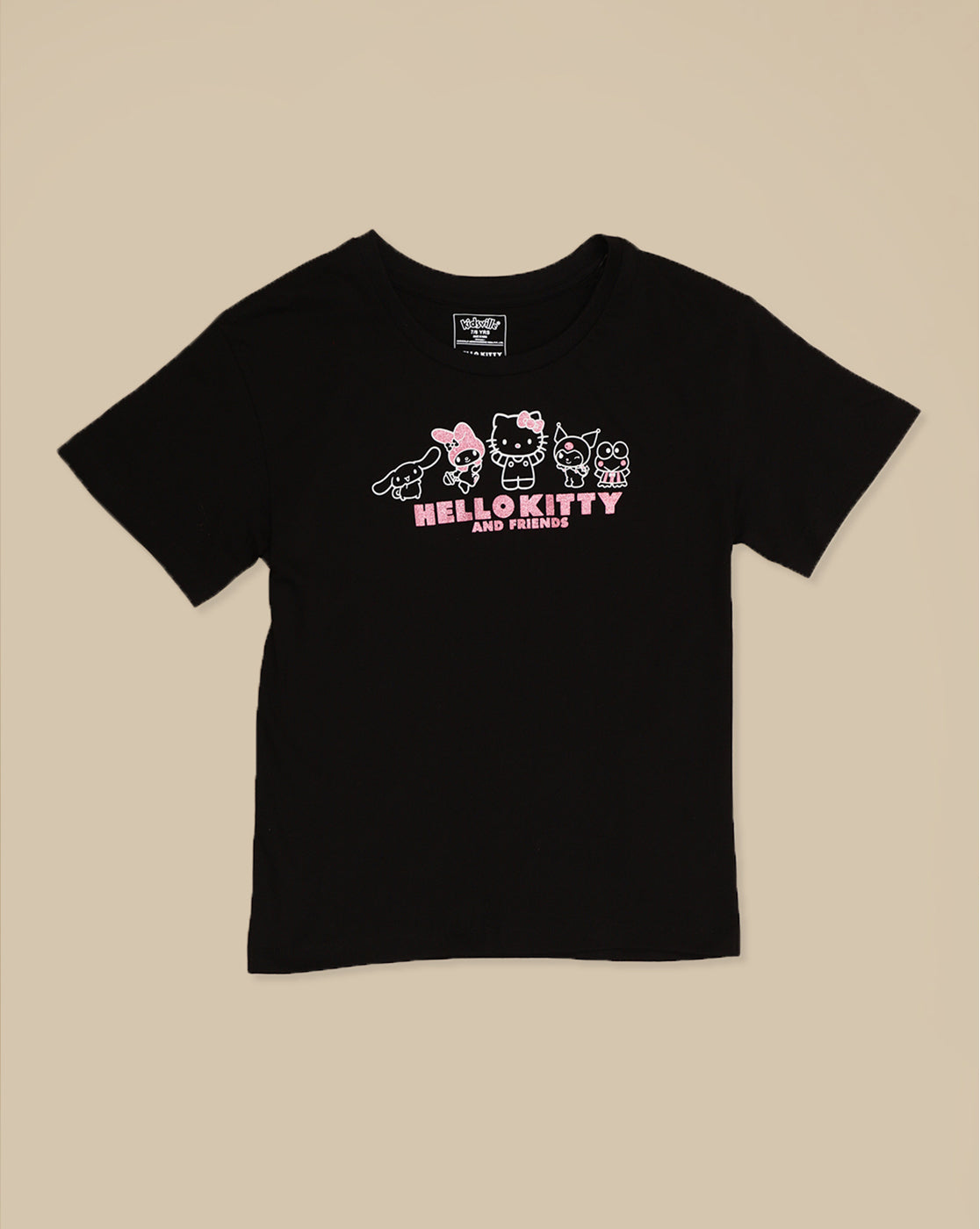 Hello Kitty Printed Oversized Tshirt For Girls