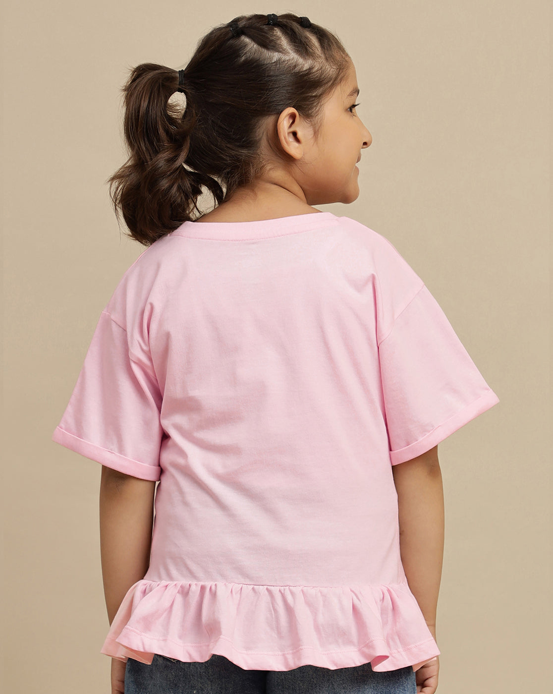 Hello Kitty Printed Regular Fit Tshirt For Girls