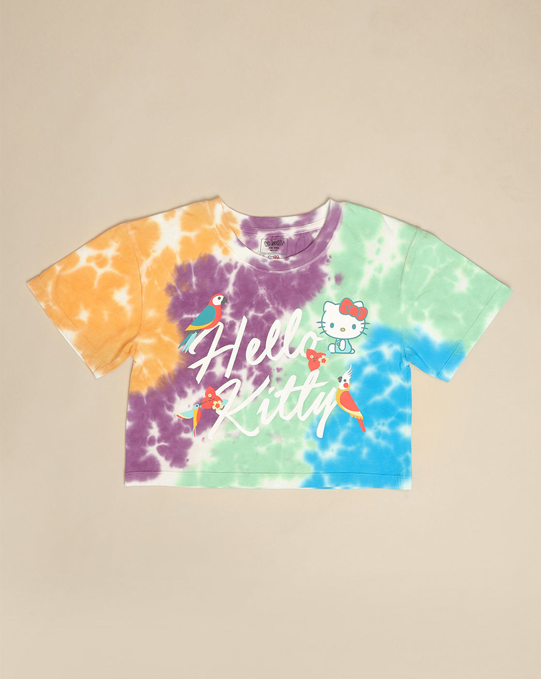 Hello Kitty Printed Boxy Fit Tshirt For Girls