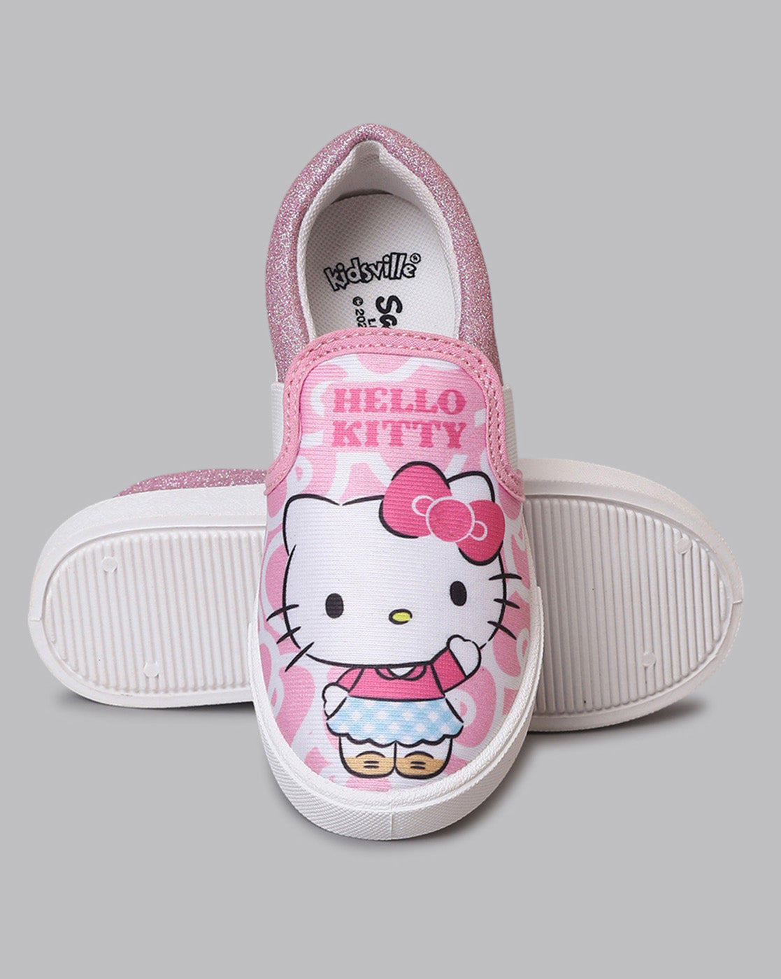 Hello Kitty Printed Canvas Shoes For Kids Girls