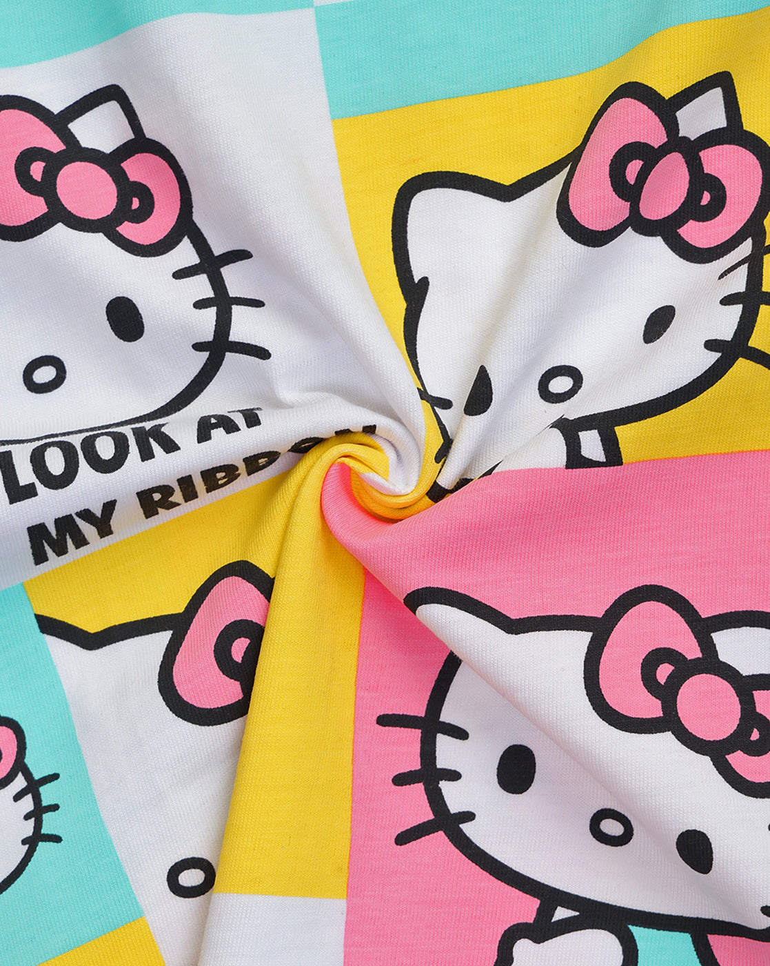Hello Kitty Relaxed Fit T-Shirt & Shorts Co-Ords Set Kids Girls