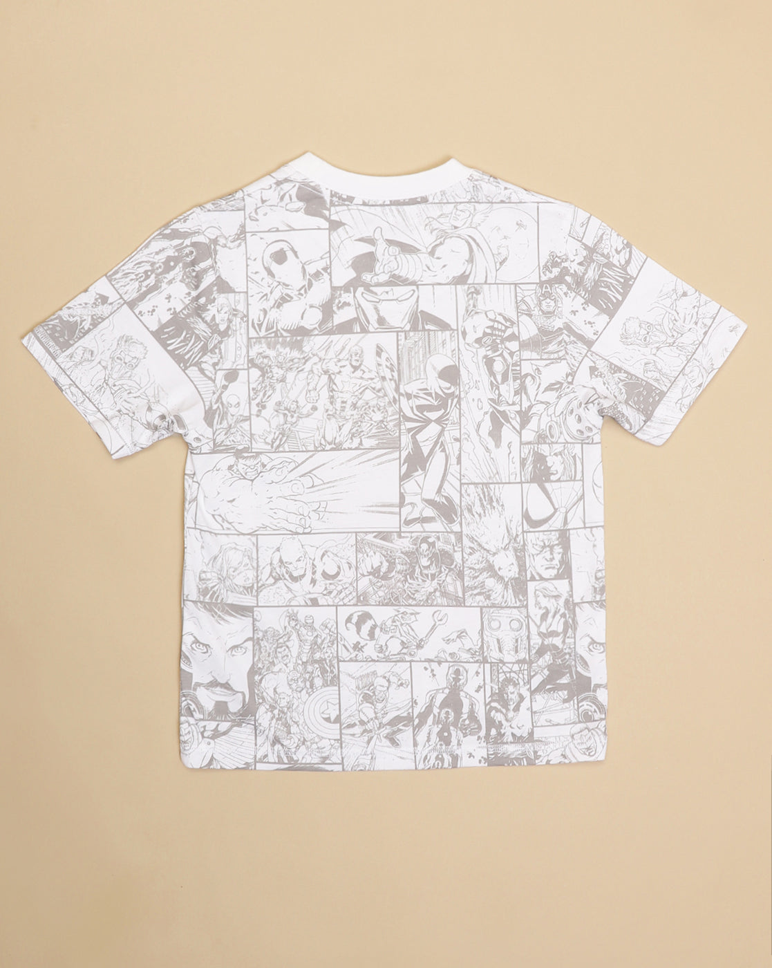 Iron Man Printed Reversible Sequin Regular Fit Tshirt For Boys