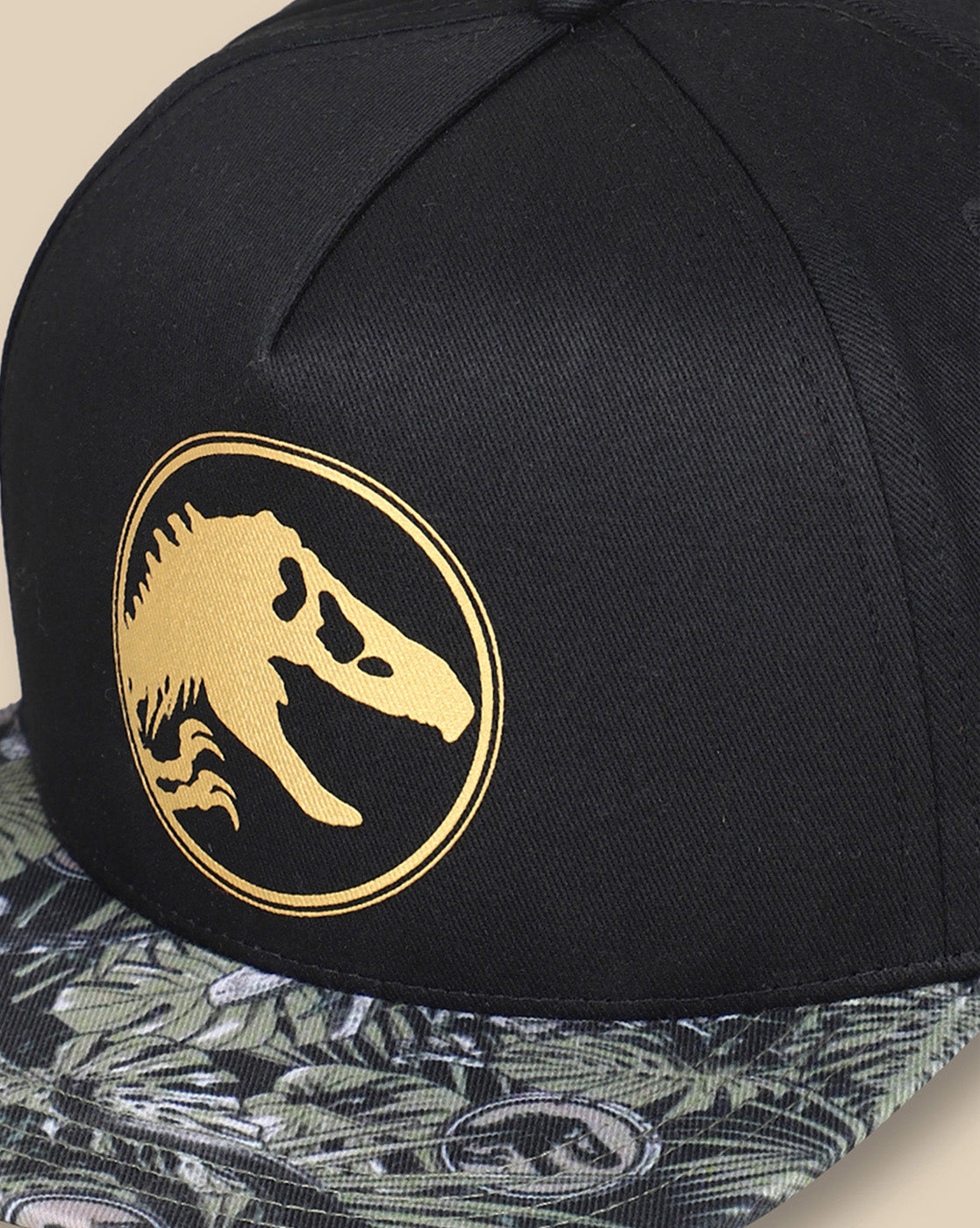 Jurassic World Printed Snapback Cap For Boys