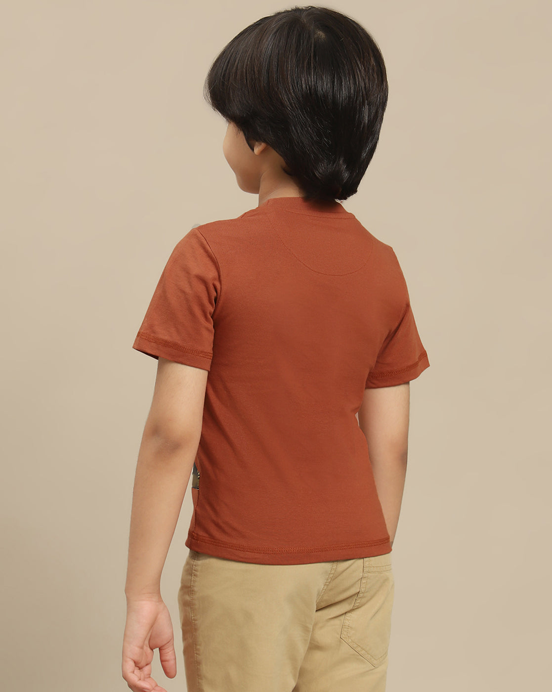 Kung Fu Panda Printed Regular Tshirt For Boys