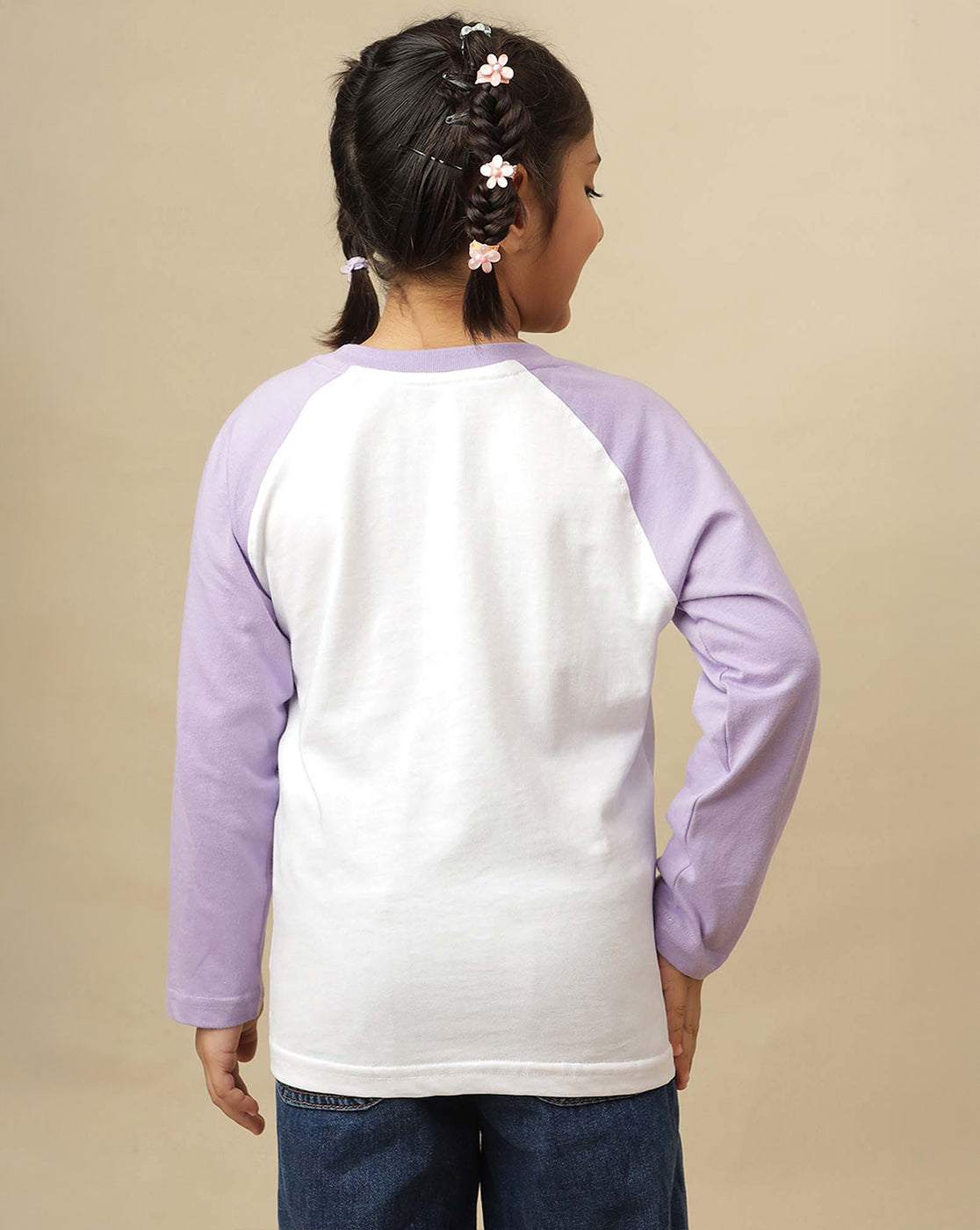 Unicorn Printed Regular Fit Tshirt For Girls