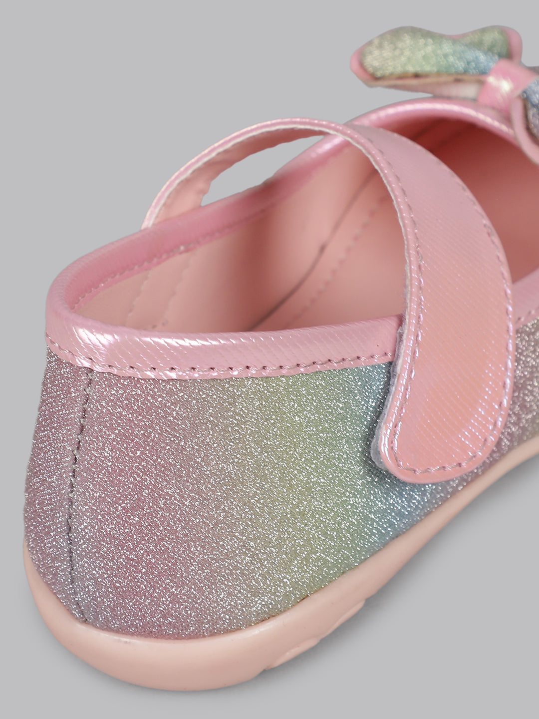 Kids Girls Multi Color Printed Ballerina