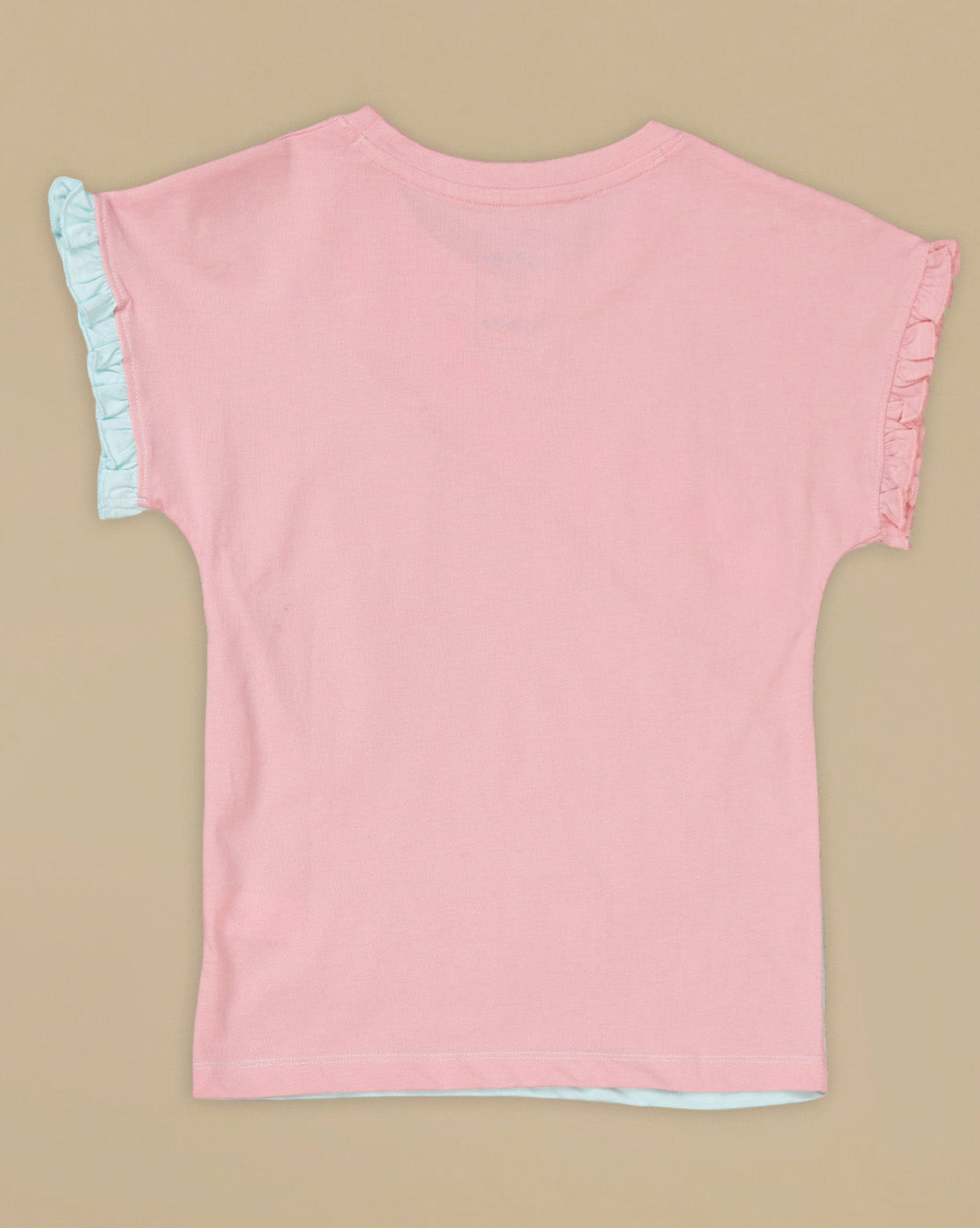 Lilo & Stitch Printed Relaxed Fit Tshirt with Pockets For Girls