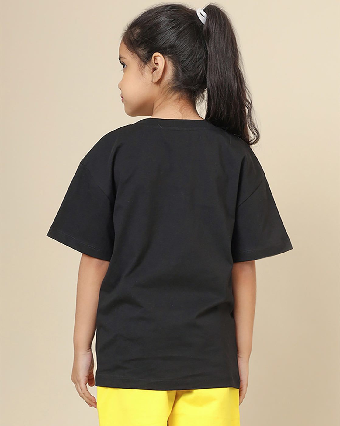 Lilo & Stitch Printed Oversized Tshirt For Girls