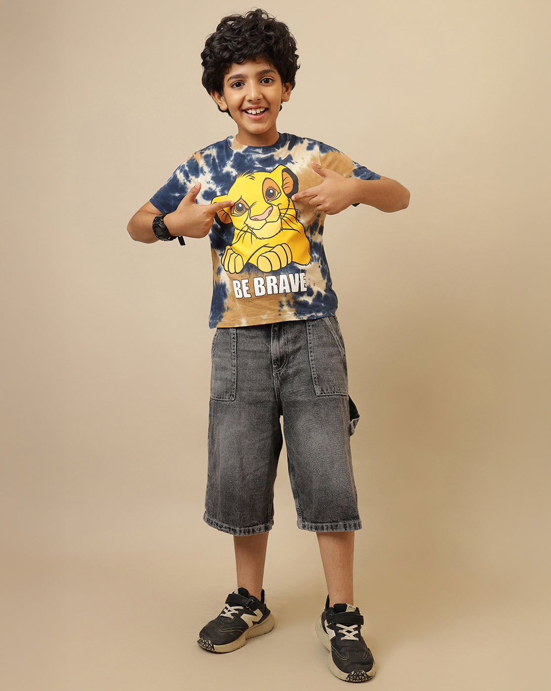 Lion King Printed Regular Fit Tshirt For Boys