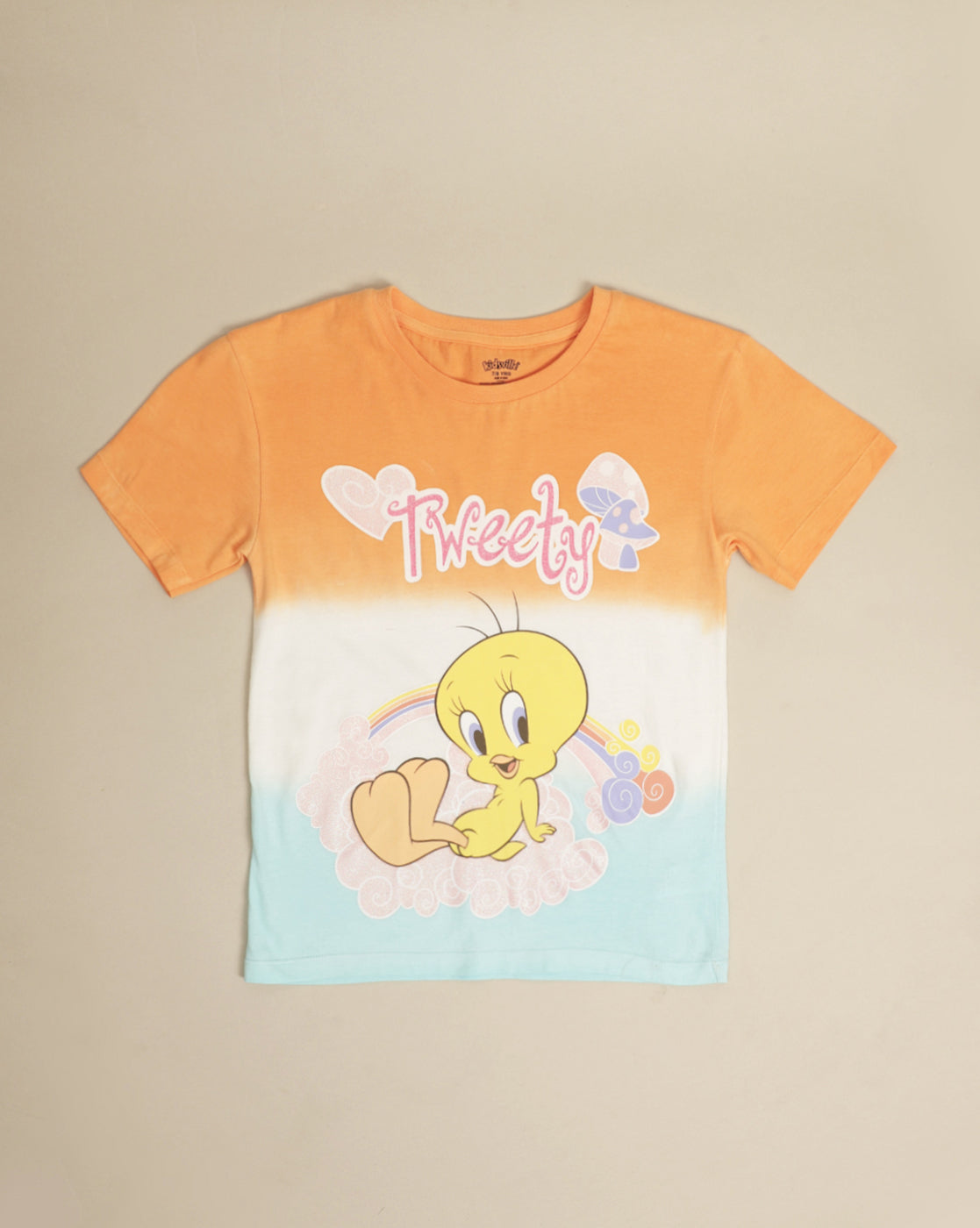Looney Tunes Printed Relaxed Fit Tshirt For Girls